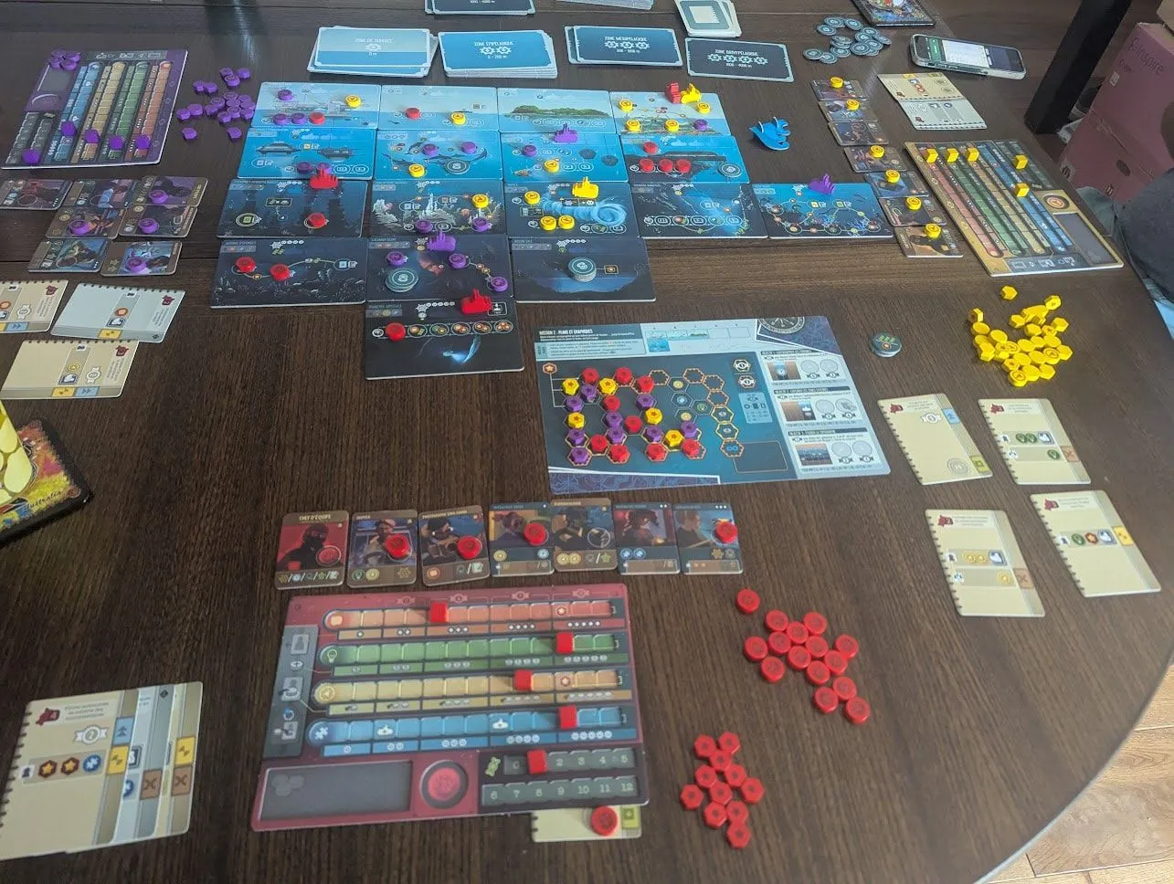 Endeavor: Deep Sea - Partie (source: romn)
