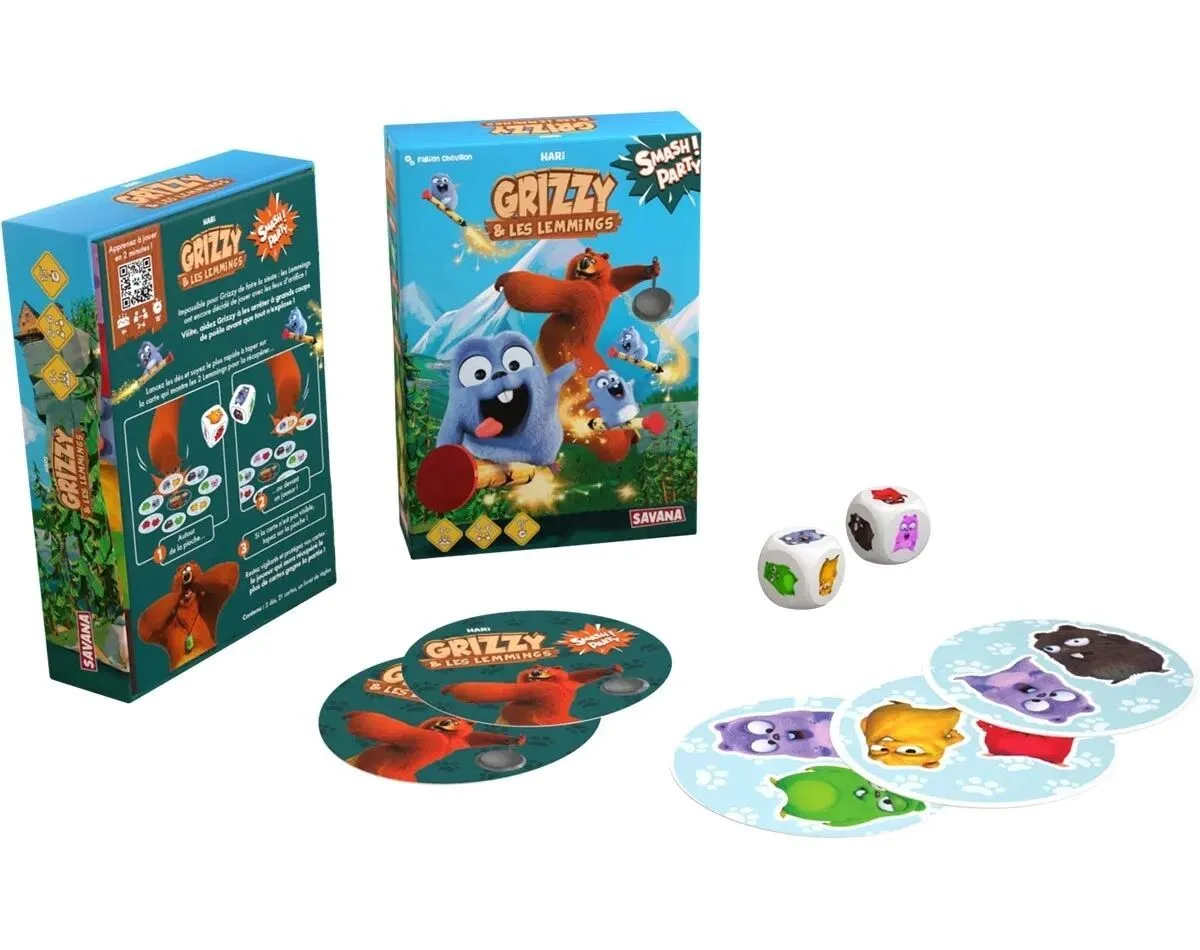 Grizzy et les Lemmings - Smash Party   Mise en scène