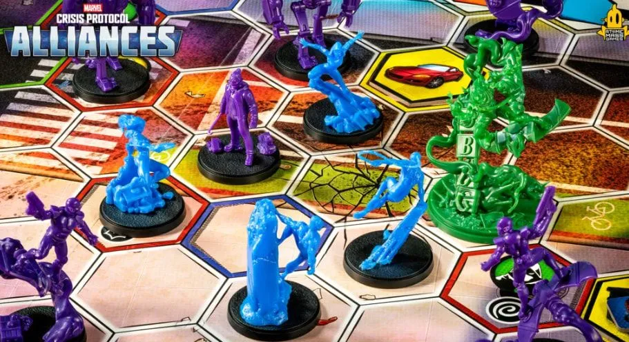 Marvel: Crisis Protocol Alliances – Night of the Goblin - Gos plan sur une partie