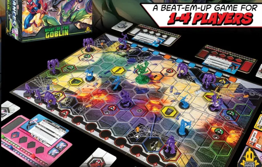 Marvel: Crisis Protocol Alliances – Night of the Goblin - Mise en scène