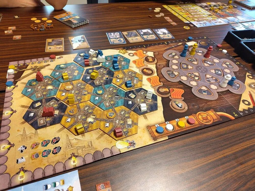Oil Rock - Partie en cours