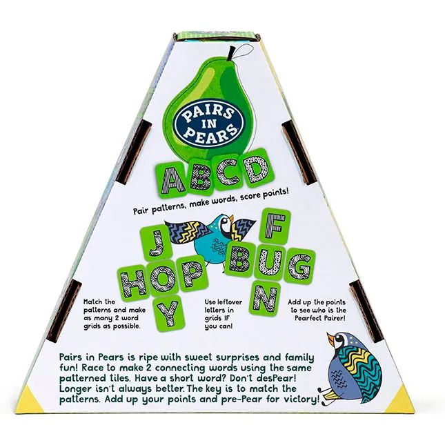 pairs in pears arriere boite